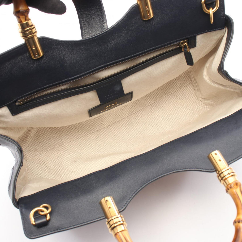 Gucci GG Marmont · Bamboo · Leather Straw