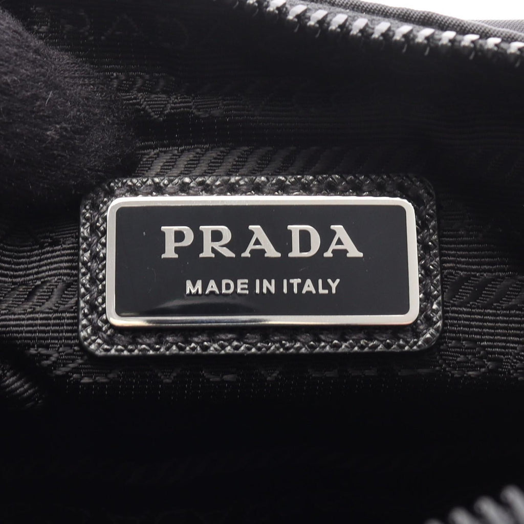 Prada Tessuto · Saffiano Leather Crossbody