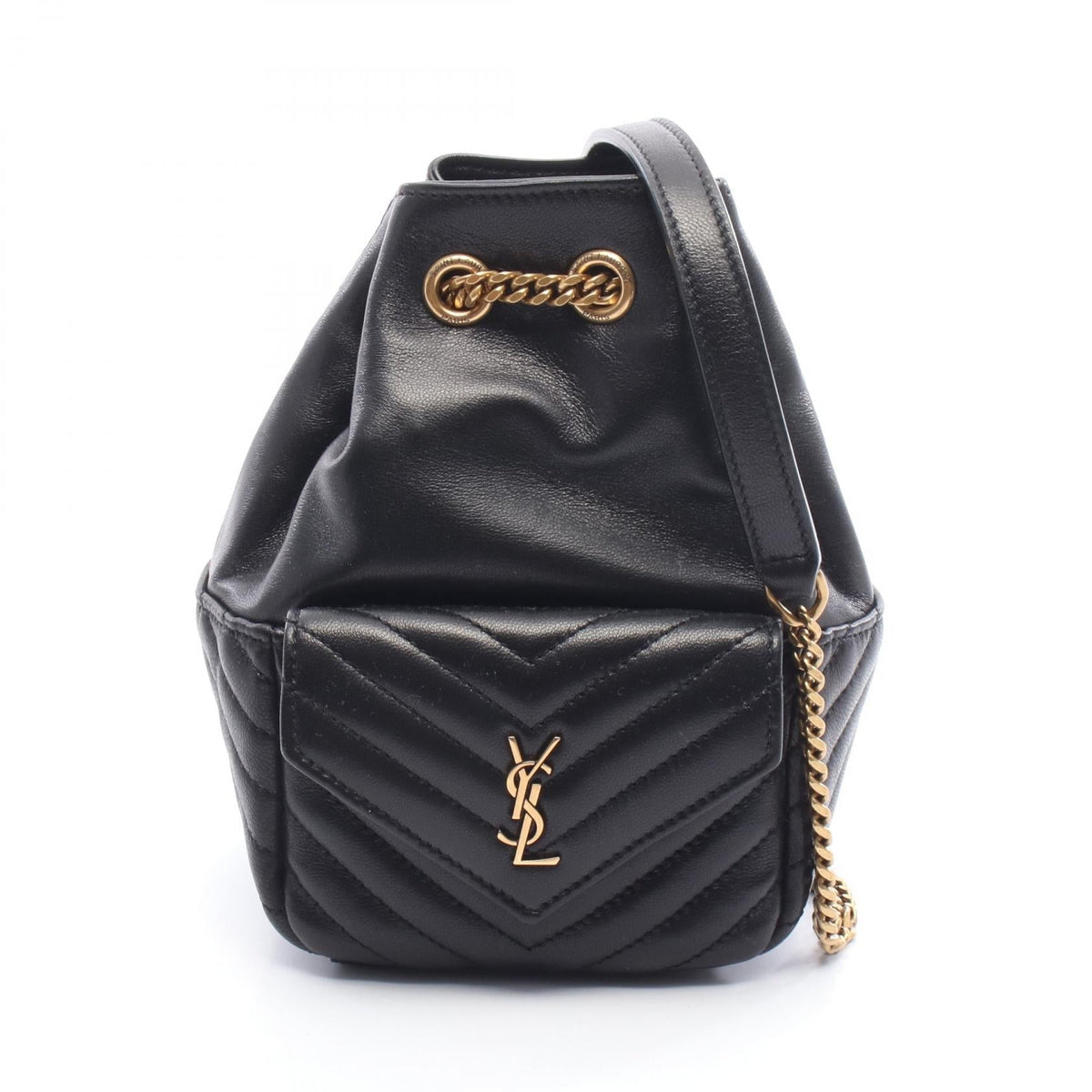 Saint Laurent Joe · Mini Bucket · Leather