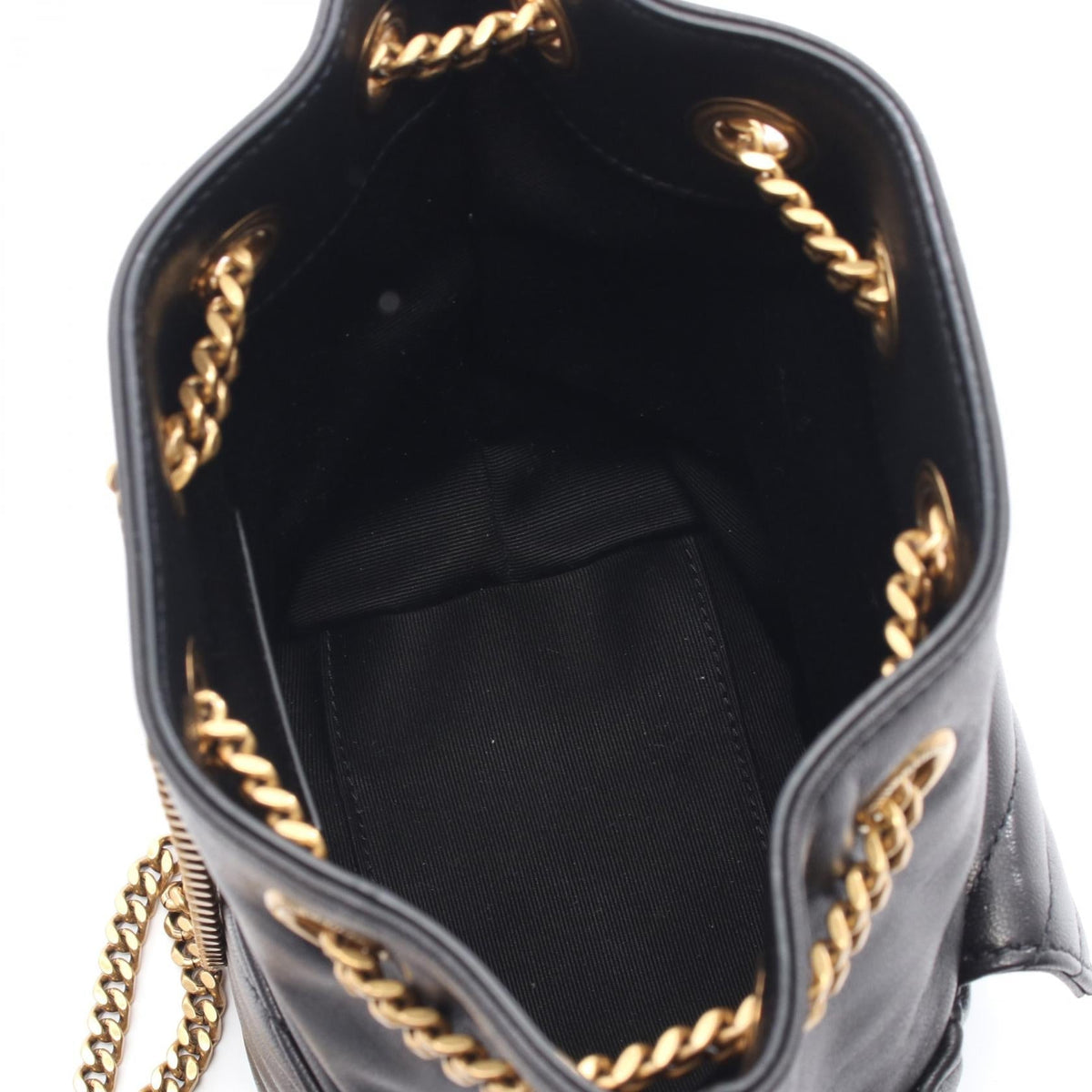 Saint Laurent Joe Mini Bucket · Leather