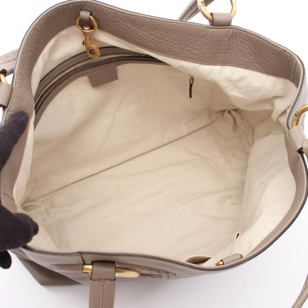 Gucci Interlocking G · Leather Tote