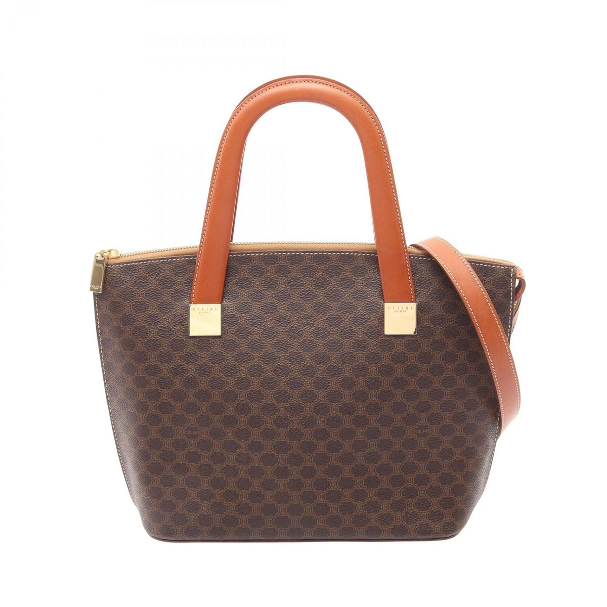 Celine Macadam · Coated Canvas · 2-Way Tote