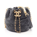 Chanel Matelassé · Lambskin Drawstring