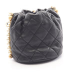 Chanel Matelassé · Lambskin Drawstring