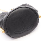 Chanel Matelassé · Lambskin Drawstring