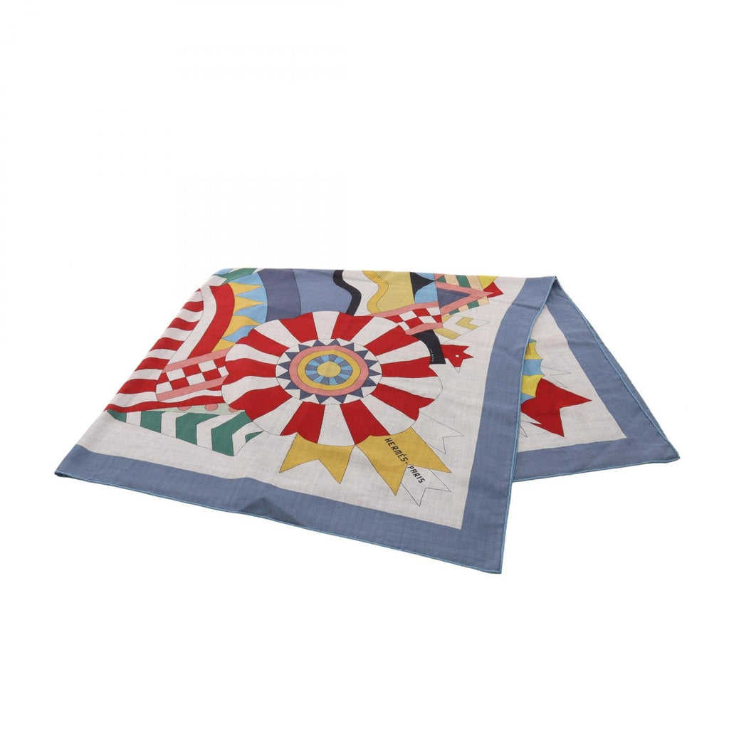 Hermès Cheval de Fête · Silk Cashmere Scarf