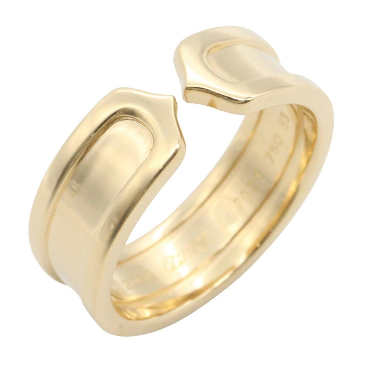 CARTIER C2 Ring · 18K Yellow Gold