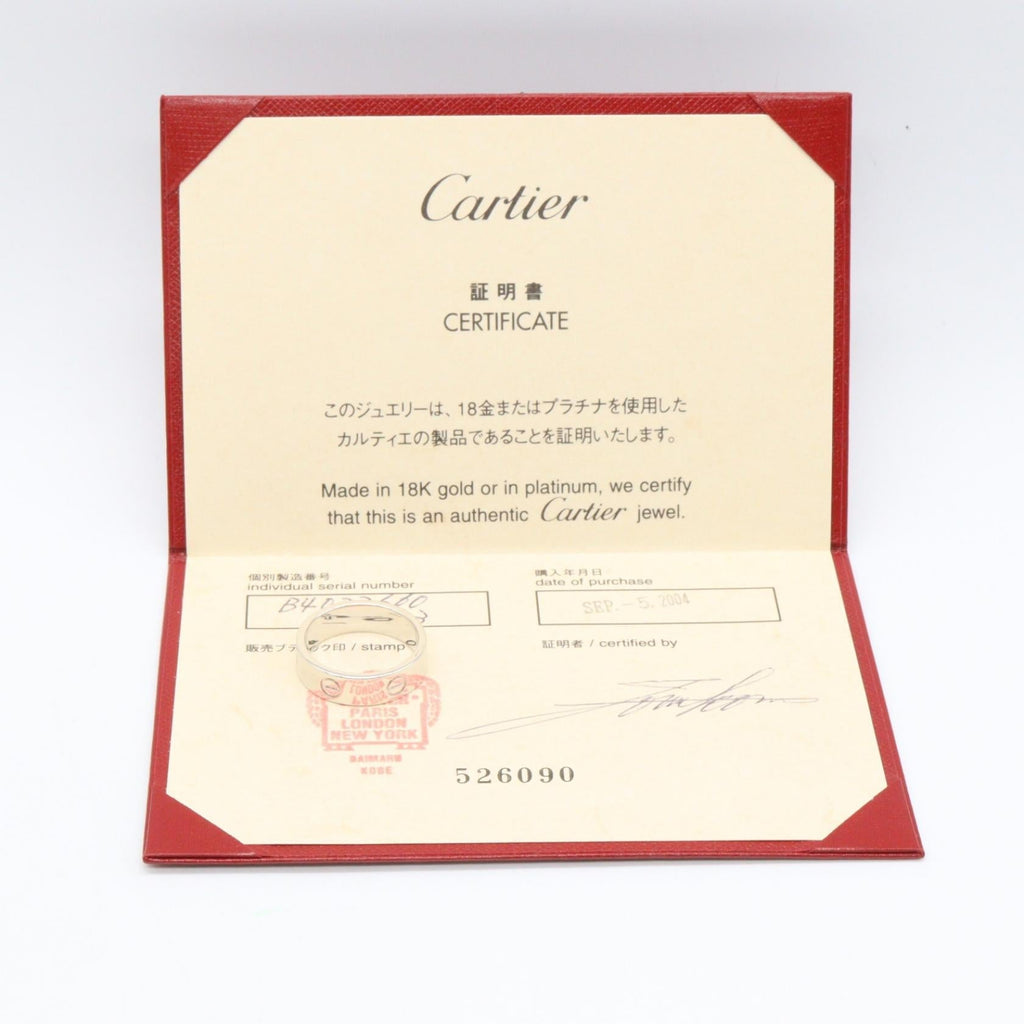 Cartier Love · 18K White Gold