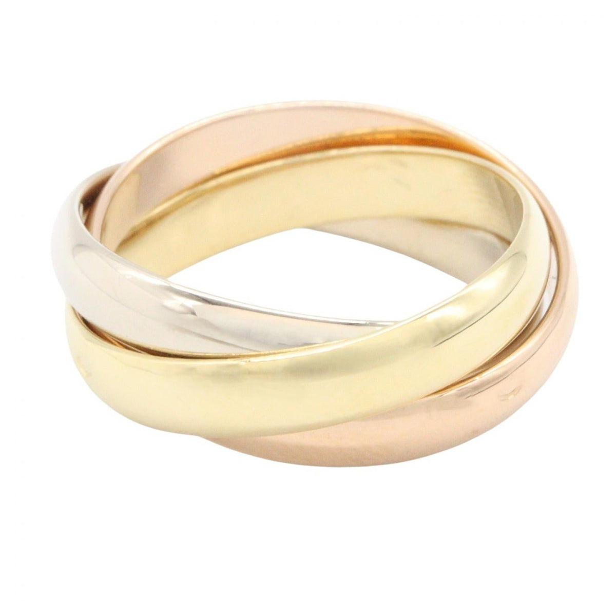 Cartier Trinity · Tri-Gold Ring