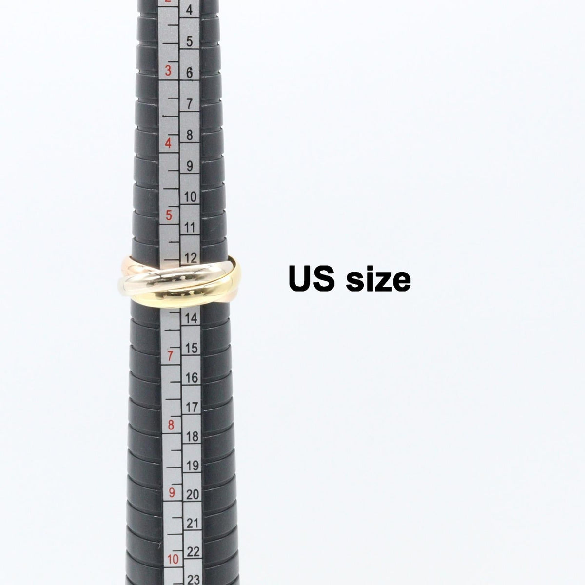Cartier Trinity · Tri-Gold Ring