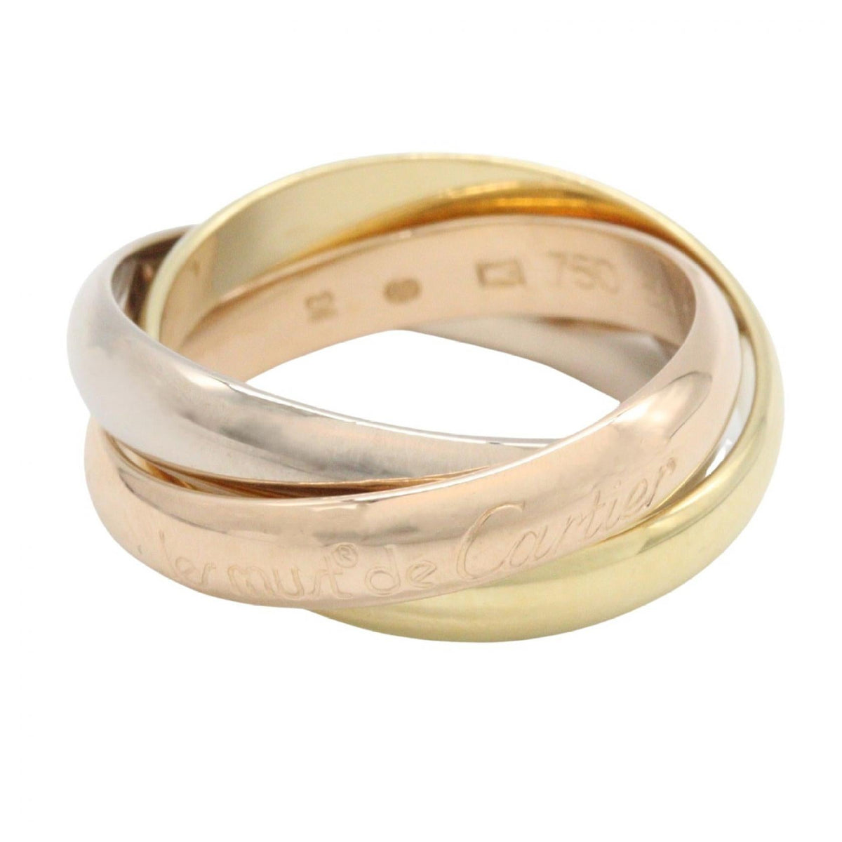 Cartier Trinity · Tri-Gold Ring