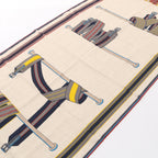 Hermès · Rectangles · Silk Cashmere Stole