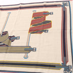 Hermès · Rectangles · Silk Cashmere Stole