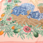 Hermès Passiflores · Silk Cashmere Scarf