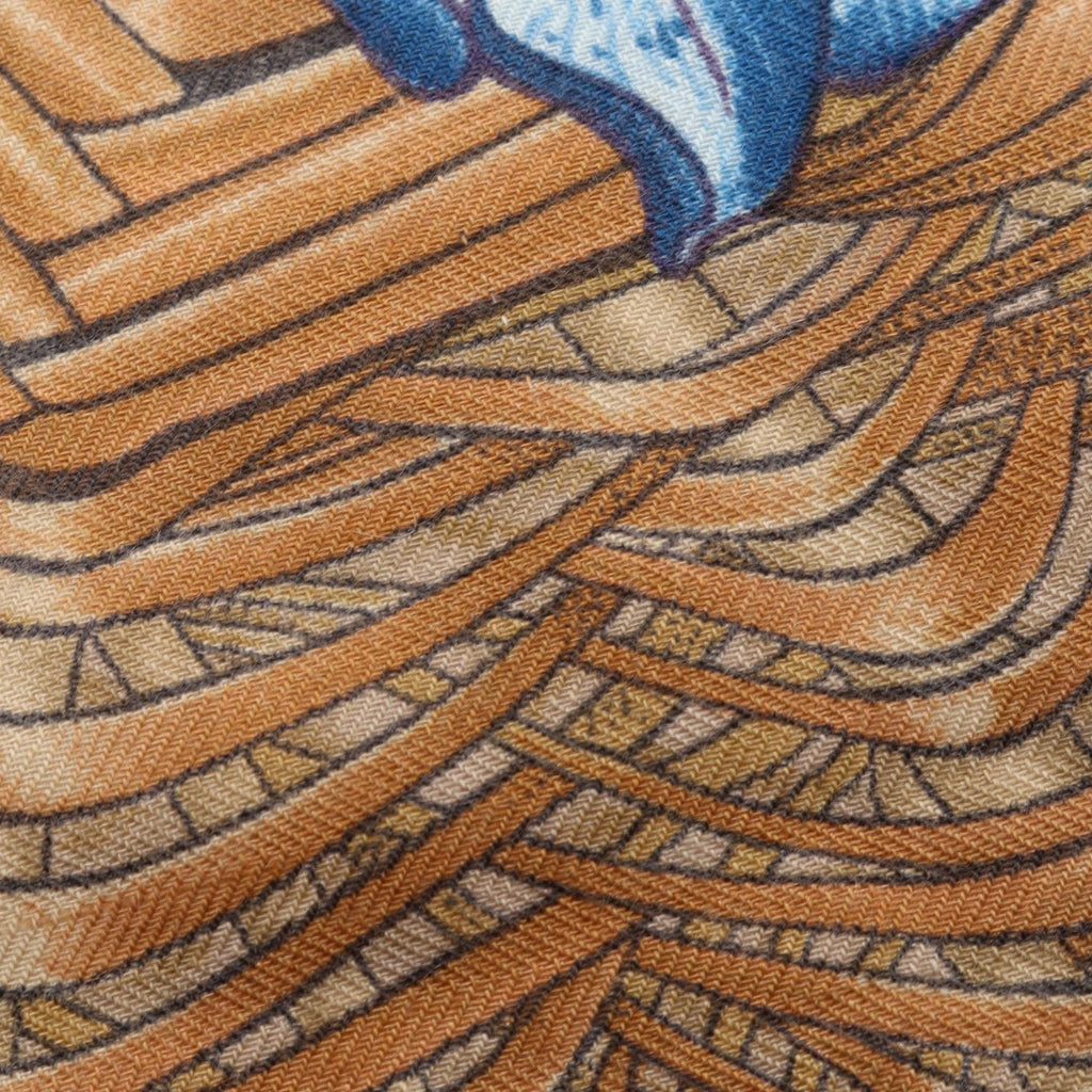 Hermès Passiflores · Silk Cashmere Scarf