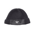 Prada Re-Nylon · Triangle Logo Knit Cap