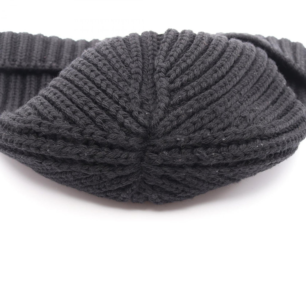 Prada Re-Nylon · Triangle Logo Knit Cap