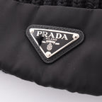 Prada Re-Nylon · Triangle Logo Knit Cap