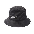 Celine Logo Print Bucket Hat · Nylon