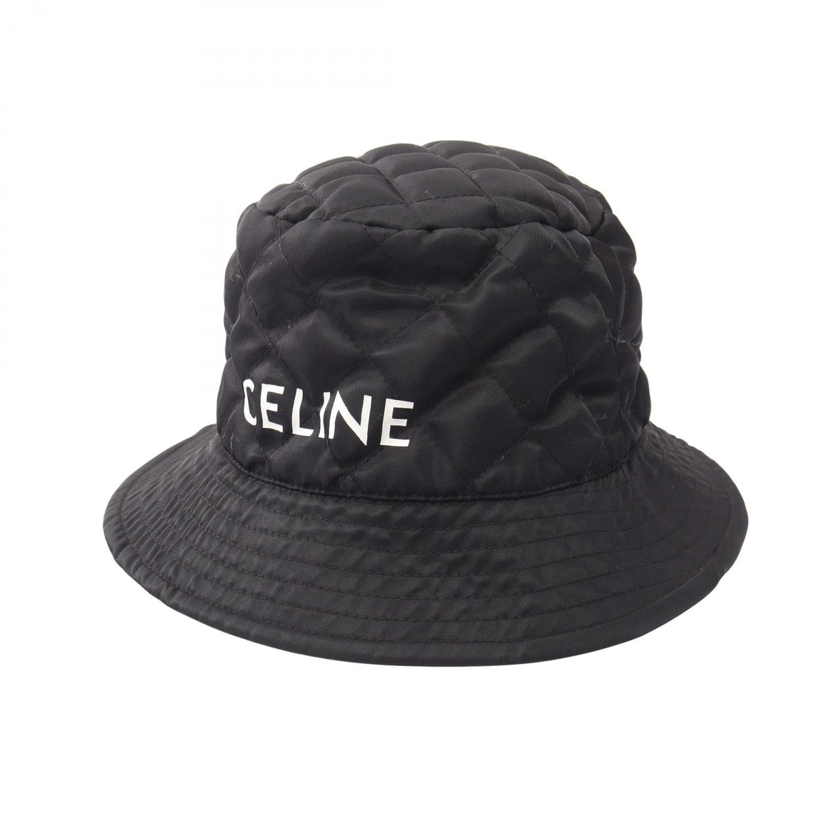 Celine Logo Print Bucket Hat · Nylon