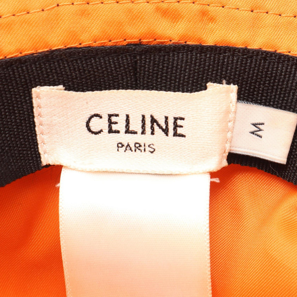 Celine Logo Print Bucket Hat · Nylon