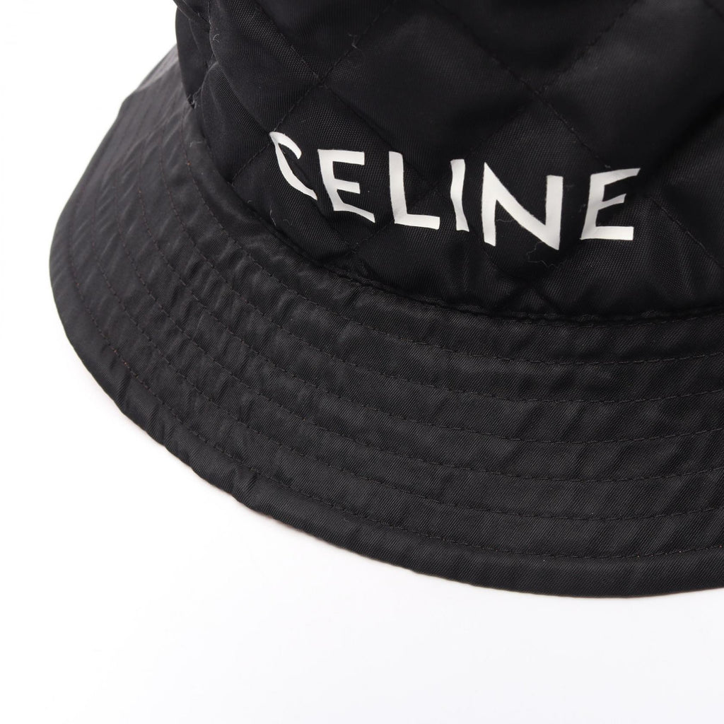Celine Logo Print Bucket Hat · Nylon