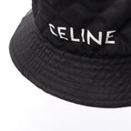 Celine Logo Print Bucket Hat · Nylon