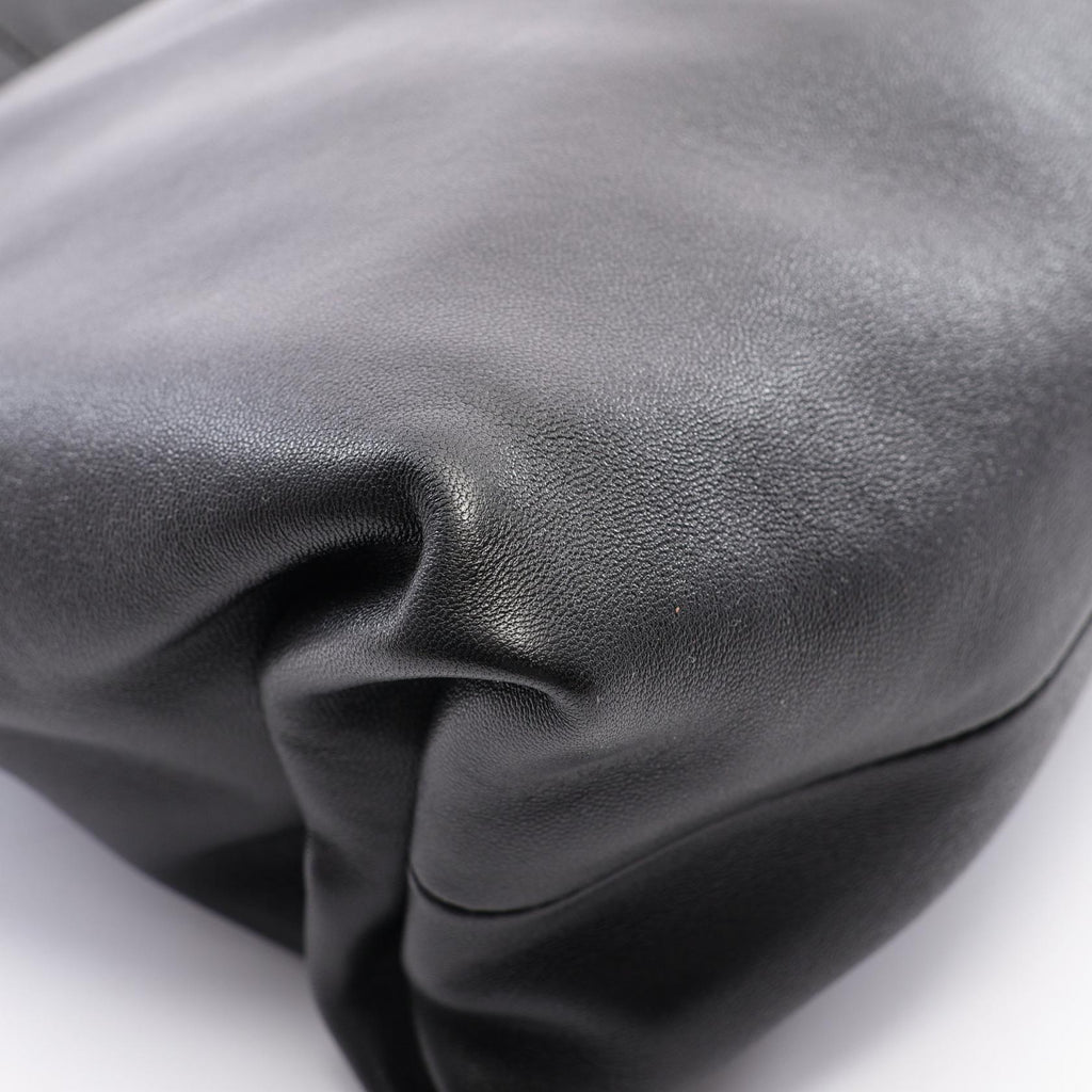 Bottega Veneta Triangle Flap · Leather Clutch