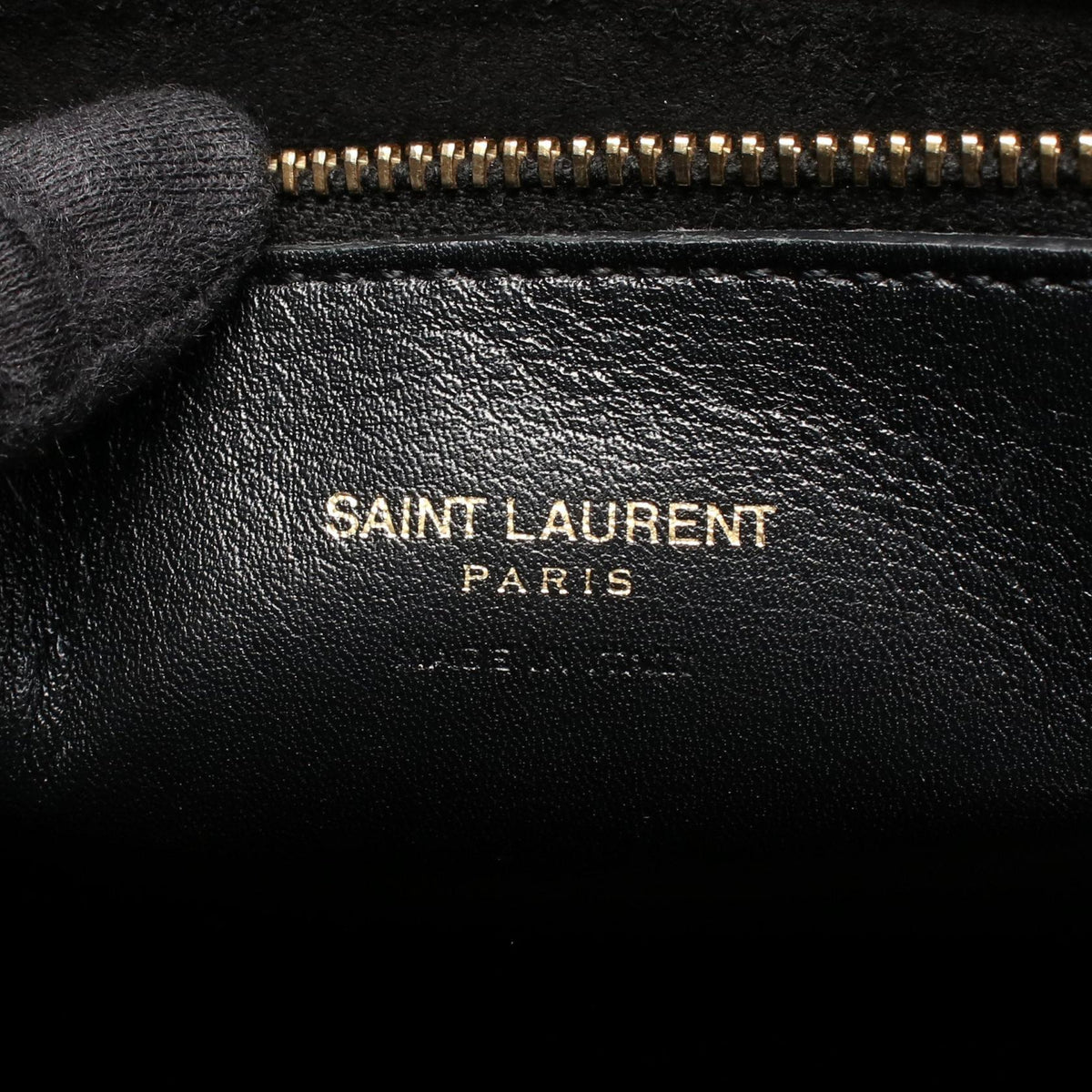Saint Laurent · Monogram Cabas · Leather