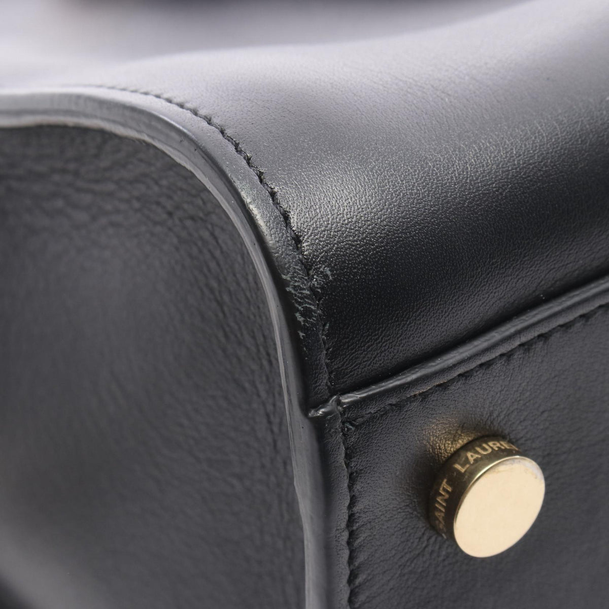 Saint Laurent · Monogram Cabas · Leather
