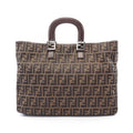 Fendi Zucca Square Tote