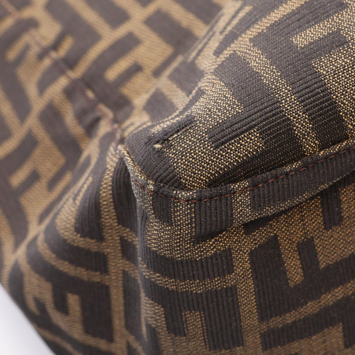 Fendi Zucca Square Tote