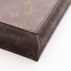 LOUIS VUITTON Petite Sac Plat · Monogram