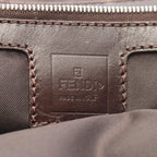 Fendi Zucca · Canvas Leather Tote