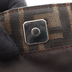 Fendi Zucca · Canvas Leather Tote