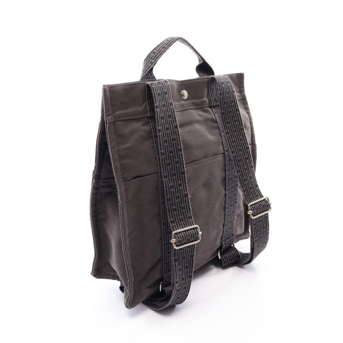 Hermès Herline À Dos MM · Nylon Canvas