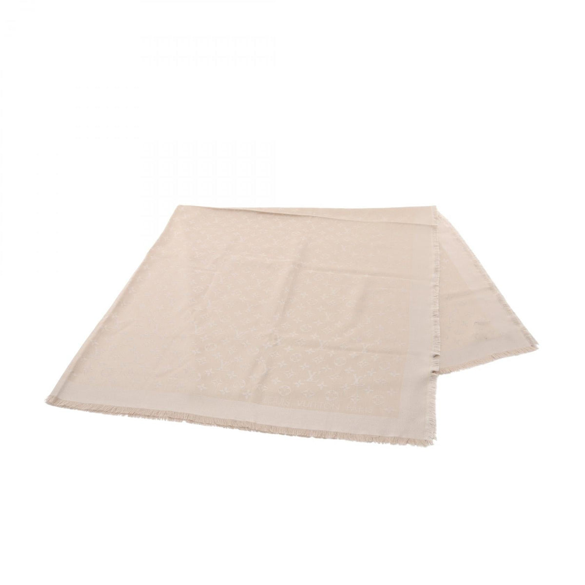 Louis Vuitton Monogram · Wool Silk Shawl