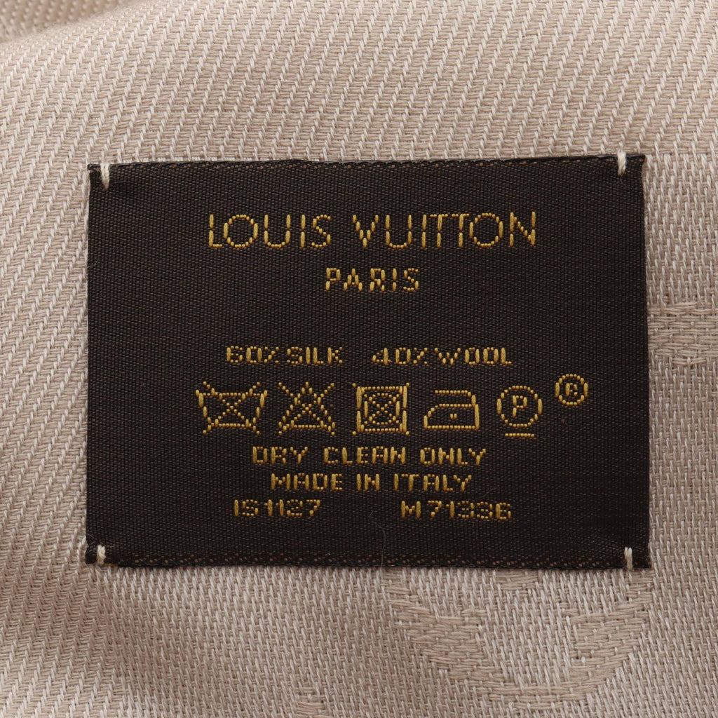 Louis Vuitton Monogram · Wool Silk Shawl