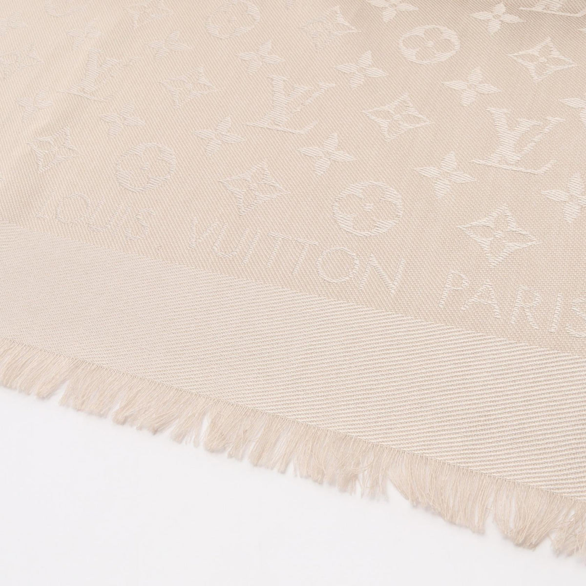 Louis Vuitton Monogram · Wool Silk Shawl