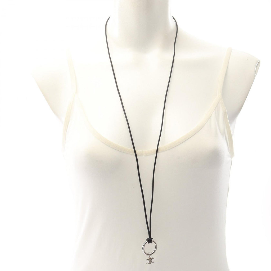 CELINE Triomphe · Long Necklace Pendant