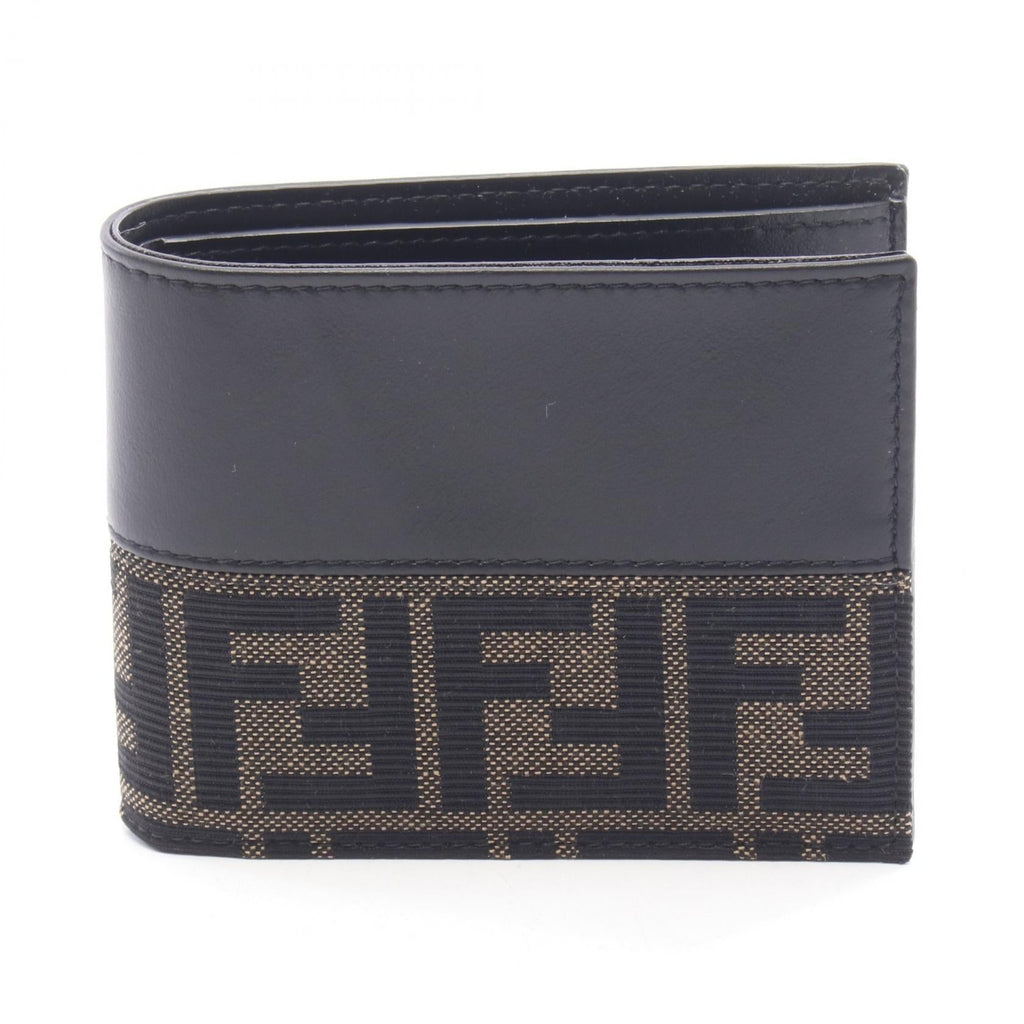 Fendi Zucca Bi-Fold Wallet · Canvas