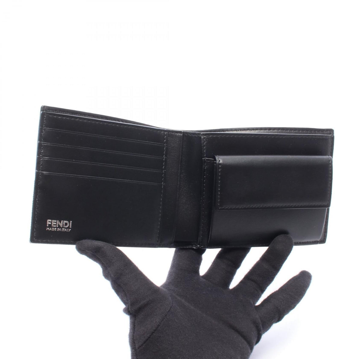 Fendi Zucca Bi-Fold Wallet · Canvas