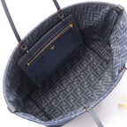 Fendi Roll Medium Reversible · Denim