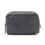 FENDI Zucca · Canvas Leather Pouch
