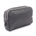 FENDI Zucca · Canvas Leather Pouch