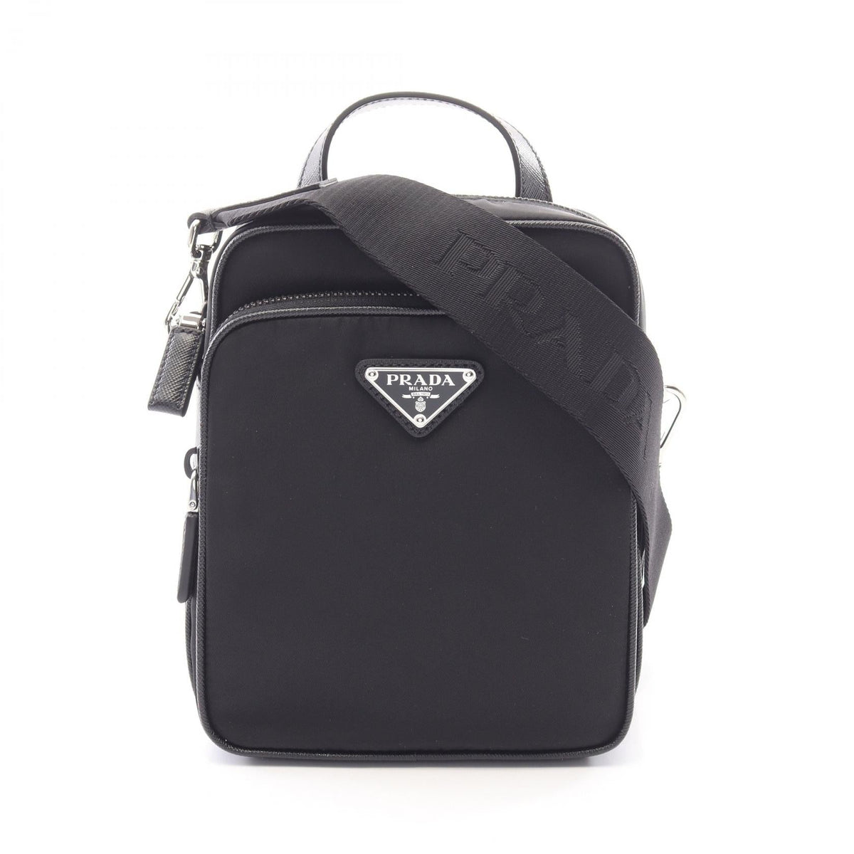 Prada Tessuto Saffiano · 2-Way Handbag