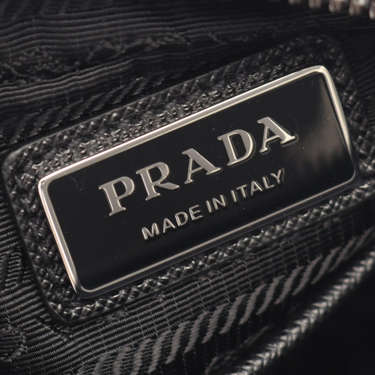 Prada Tessuto Saffiano · 2-Way Handbag