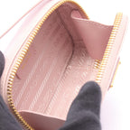 Prada Saffiano · Triangle Logo Mini Pouch