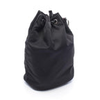 Prada Triangle Logo · Nylon & Leather Pouch