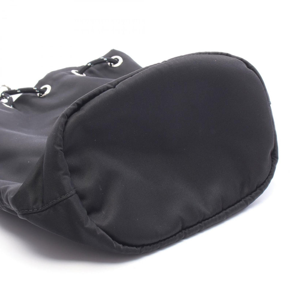 Prada Triangle Logo · Nylon & Leather Pouch